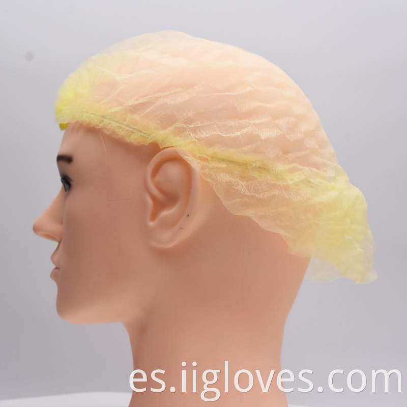 Capa de tira de polvo no tejida OEM Cubierta de cabeza redonda / Capas de moba de red para el cabello